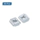 thumbnail image 3 of Tuercas T, 60pcs - Tornillos de ranura en T de acero al carbono galvanizado, sujetador de cabeza de martillo M4 de la serie 2020, tuercas deslizantes T para perfil de extrusión de aluminio (Plateado), 3 of 6