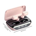 thumbnail image 4 of Auricular Tws Auriculares Intrauditivos Deportivos A Prueba De Sudor Compatibles Con Bluetooth 5.3 (Rosa), 4 of 4