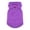 Purple, variant on Pet Fleece Plaid Vest Gray L Size - Warm for Fall Winter, Soft Comfortable Fleece, Easy to Wear - For Medium-Sized Dogs, Indoor Daily Use, Outdoor Walking, Pet Photoshoots