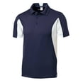 thumbnail image 1 of Gravity Threads Polo Micropique Sport Athlétique - Bleu Marine/blanc - Grand, 1 of 1