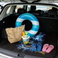 thumbnail image 2 of Jeiento Blue Lightning Skull Car Trunk Mat 29"x39", Heavy Duty Anti-Scratch Cargo Liner for Sedan SUV Wagon, 2 of 7