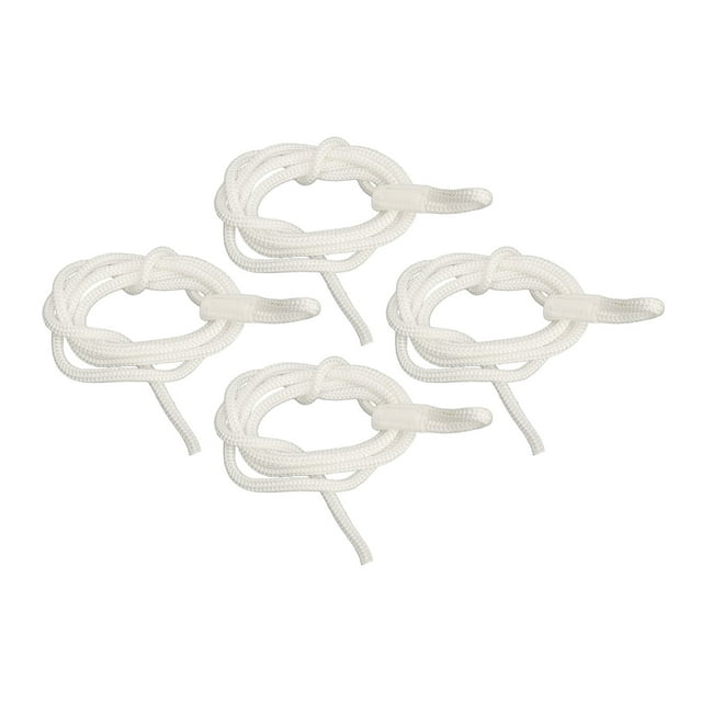 Docking Rope, 4PCS Dock Line 1.5m Long High Strength Polyester Wear Resistance Boat Bumper Ropes For Marine