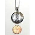 thumbnail image 6 of Jewelry Trends Sterling Silver Celtic Knot Medallion Pendant on 22 Inch Box Chain Necklace, 6 of 8