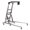 Silver gray + black, variant on 440 LBS Foldable Top Side Creeper, Adjustable Height from 48" - 66", 400LBS Capacity Foldable Creeper,6 Swivel Caster Wheels,Thicker Cushion,Tool Pouch for Trucks, SUVs and Vans