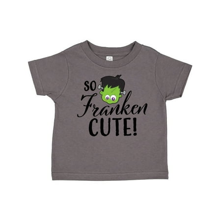 

Inktastic Halloween So Franken Cute Gift Toddler Boy or Toddler Girl T-Shirt