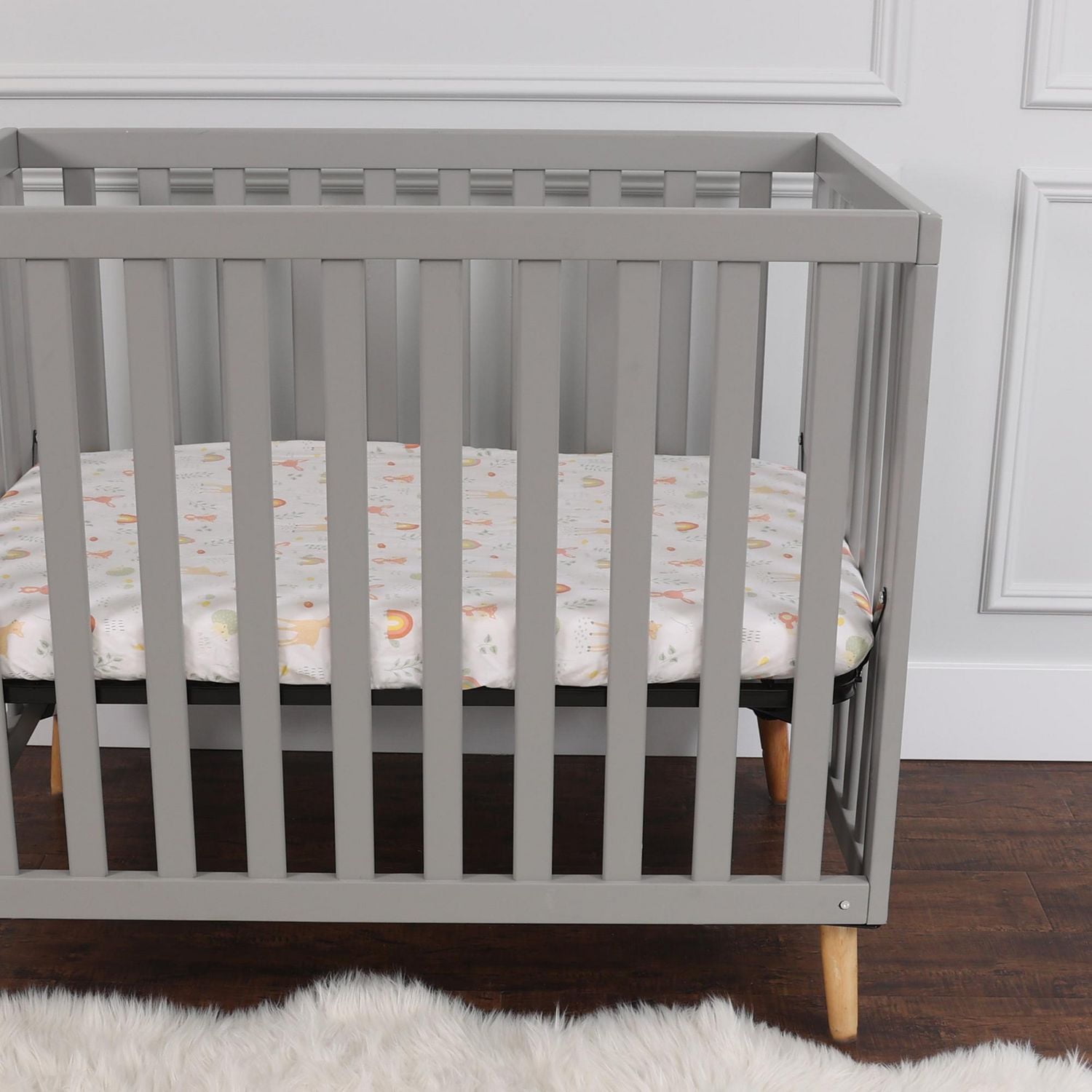 George Baby 2-Pack Mini Fitted Crib Sheets