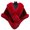 Red, variant on Thickened Warm Solid Color Fluffy Cape Coat Women Winter Faux Mink Fox Fur Shawl