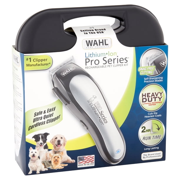 Wahl Lithium Ion Pro Series Cordless Rechargeable Dog Grooming Kit