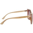 thumbnail image 3 of Southpole Women's 1086SP Sparkling UV400 Protective Cat Eye Fashion Sunglasses, 62mm, 3 of 3