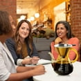 thumbnail image 6 of Pour Over Coffee Maker with Double Stainless Filter Thickened HeatResistant Borosilicate Glass Pour Over Coffee, 6 of 7
