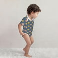thumbnail image 4 of Balery Cute Turtle Pattern Baby Climbing Clothes Infant Bodysuit Cute Infant Bodysuit Baby Romper-9M, 4 of 7