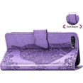 thumbnail image 4 of Funda de cuero PU YONGSHENG para iPhone 8 Plus/7 Plus Mandala Butterfly Rose Vine Flip Folio Wallet, 4 of 5