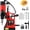 1300W / 700 RPM 1.57in, variant on 1300W Magnetic Drill Press - 1.57in Boring Diameter 700 RPM 10-Speed Reversible Tapping Mag Drill with 2 Drill Bits Portable Electric Drilling Machine for Metal and Home Improvement
