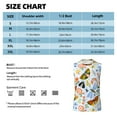 thumbnail image 5 of Lsque Insects and Flowers Print Men's Cotton Blend Sleeveless Muscle Shirts (S-3XL)- Moisture Wicking, Odor Protection, UPF 30+,Medium, 5 of 8