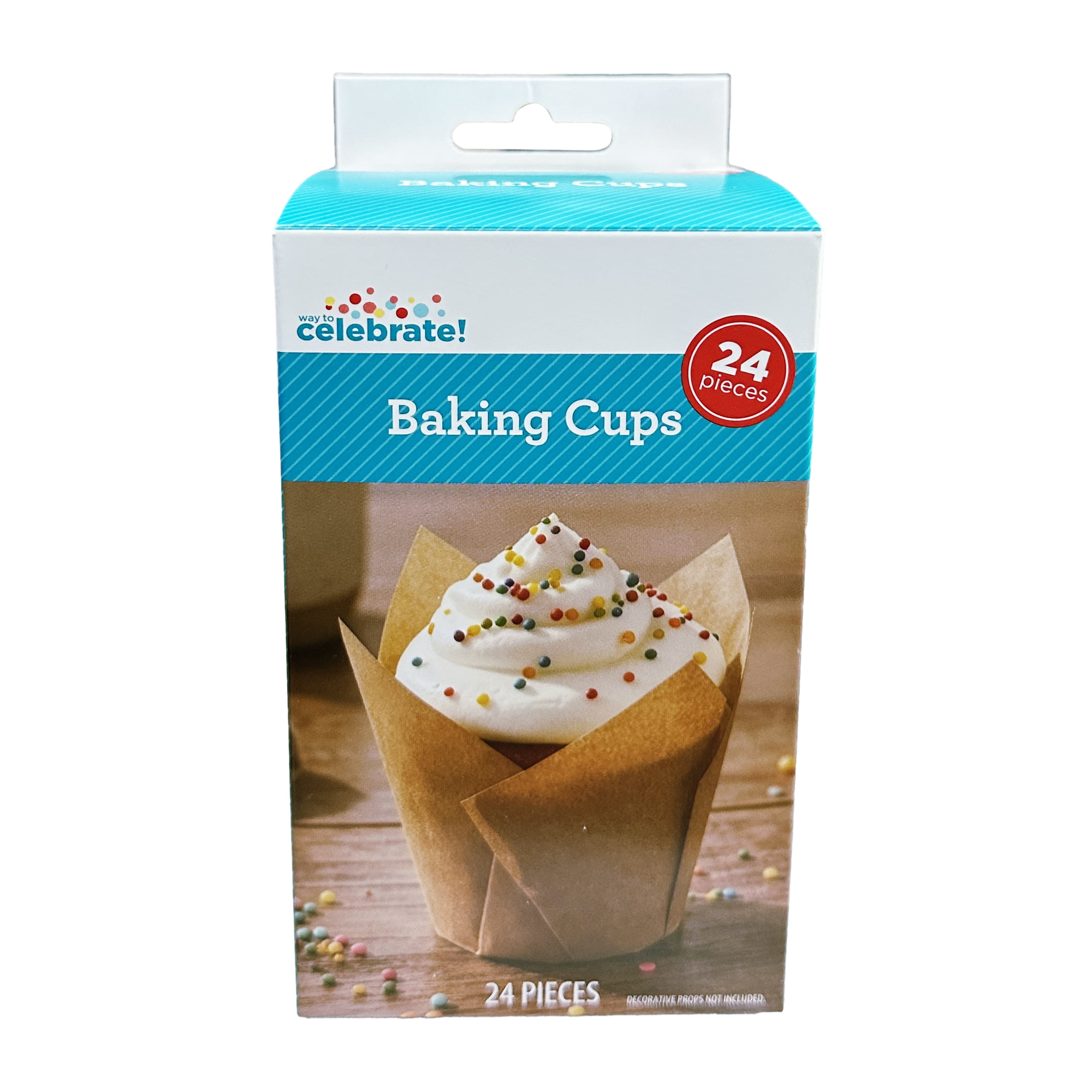 Kraft Tulip Baking Cups, 24 Count, by Way To Celebrate