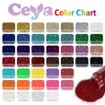 thumbnail image 4 of Ceya Ultra Fine Glitter Powder 3.8oz/ 110g Brillo iridiscente blanco colorido 1/128, 4 of 4