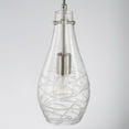 thumbnail image 3 of AA1006BN Austin Allen Kier - 1 Light Pendant In Transitional Style-13 Inches Tall and 6 Inches Wide-Brushed Nickel Finish    -Traditional Installation, 3 of 8