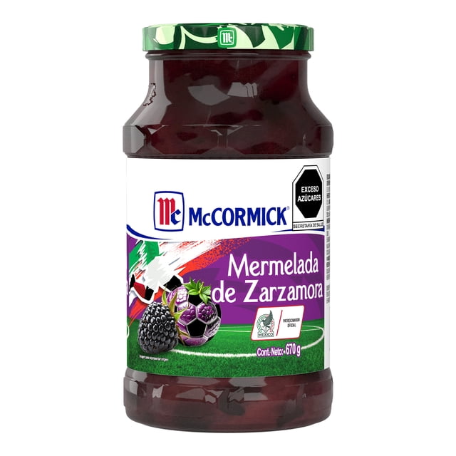 Mermelada McCormick zarzamora 670 g