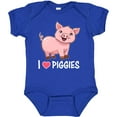 thumbnail image 3 of Inktastic I Love Piggies- cute pig Boys or Girls Baby Bodysuit, 3 of 5