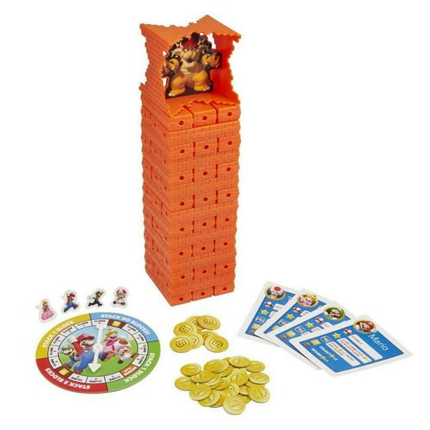 Hasbro HSBE9487 Super Mario Jenga Edition Block Stacking Game