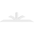 thumbnail image 2 of 96"W x 28"H x 4"D x 6"F, 7/12 Pitch, Richland Architectural Grade PVC Gable Bracket, 2 of 9