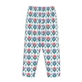 thumbnail image 5 of Xecao Tulips Flowers Women's Straight Lounge Pajama Pants: The Epitome of Relaxed Sleepwear, 5 of 9