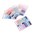 thumbnail image 3 of 200Pcs Page Markers, PET Transparent Flag Tabs Self Adhesive, Writable And Repositionable Page Tabs Strip, Colored Index Tabs Stickers For Page Marking, 3 of 9