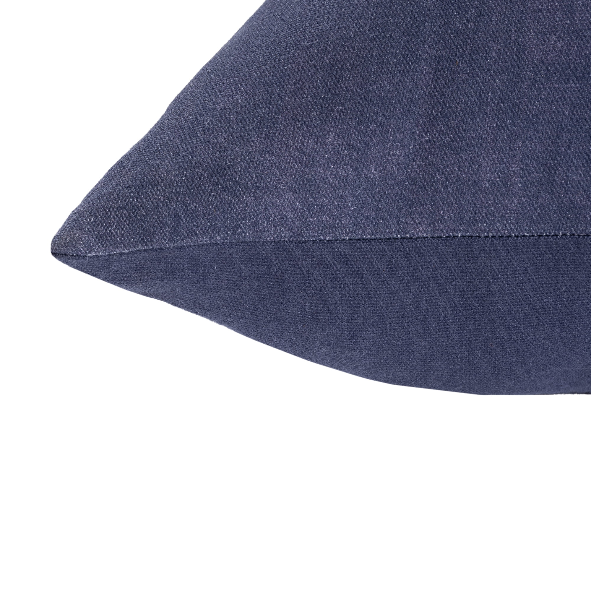 Harlow Hill 20" x 20" Indigo Geometric Cotton Adult Decorative Throw Pillow