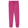 thumbnail image 2 of Cookie's Girls' Fleece Joggers - rose, 3t (Toddler), 2 of 5