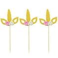 thumbnail image 3 of Raindrops 10pcs Flower Cupcake Toppers Decoration Insert Creative Gift for Birthday Party, 3 of 8