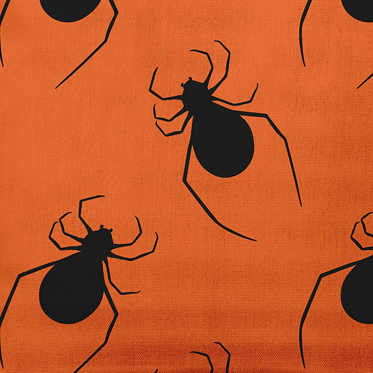 Simply Daisy 26" x 26" Crawling Spiders Decorative Throw Pillow, Dusty Orange