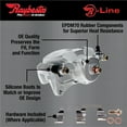 thumbnail image 6 of Raybestos Element3 New Plated Calipers, Front Left, for Select Ford Super Duty Trucks, FRC12594N Fits select: 2013-2022 FORD F250, 2013-2022 FORD F350, 6 of 8