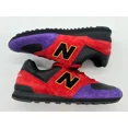 thumbnail image 3 of Vintage New Balance 574 Qcrowley Men 15D Encap Red Purple Black Croc Custom Shoe, 3 of 6