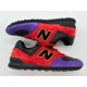 thumbnail image 3 of Vintage New Balance 574 Qcrowley Men 15D Encap Red Purple Black Croc Custom Shoe, 3 of 6