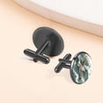 thumbnail image 6 of Seagull Stylish Mens Cufflink Set for Formal Attire, Made of Stainless Steel, for Any Occasion, 6 of 6