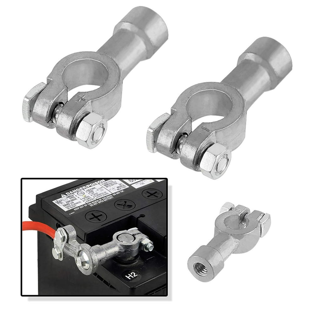 2 Piece Heavy Duty Top Post Conversion Battery Terminal Set