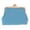 Bonnie Blue, variant on Premium Faux Leather Triple Frame Coin Purse Wallet (Women)