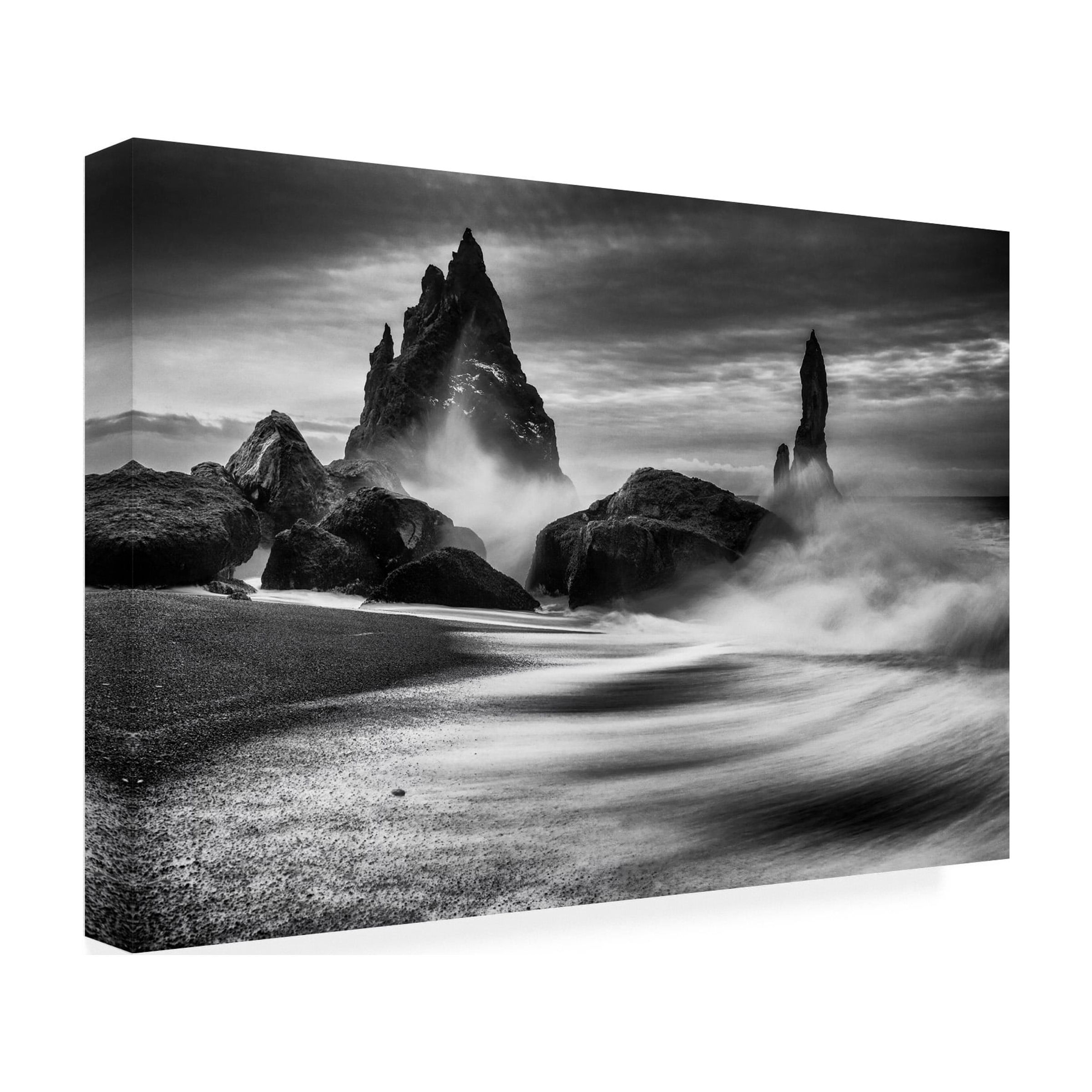 Philip Eaglesfield 'Iceland Rocks' Canvas Art