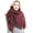 #1703-Red, variant on Women's Knitted Shawl Scarf, Soft Warm Square Wrap for Fall and Winter Casual and Dressy Wear