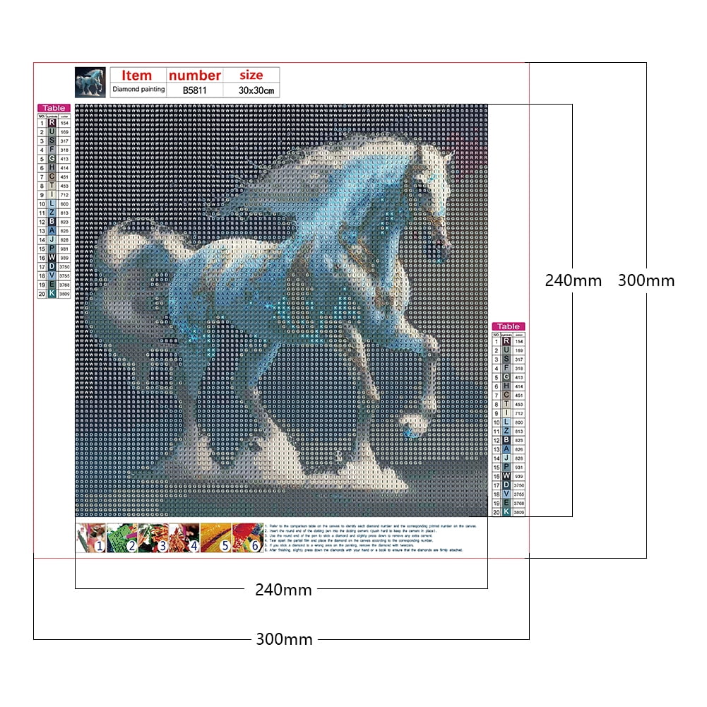 CHAMAIR 5D Zodiac Diamond Art Craft Kit for Home Decor CHAMAIR 5D Zodiac Diamond Art Craft Kit for Home Decor