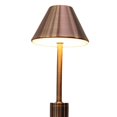 thumbnail image 3 of pitrice Dimmable Table Lamp Bar Decor Battery Desk Bedside Umbrella Bronze, 3 of 7