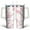 Pink Branches (3), variant on Orange and White Dog Flowers 30 Oz Tumbler with Handle Lid and Straw, Stainless Steel Double Walled Vacuum Insulated Cup, Cute Birthday Gifts Tumbler for Women Men Friends