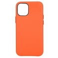 thumbnail image 1 of Funda para teléfono ultrafina a prueba de golpes de 5,4 pulgadas para iPhone 12 Mini con forro de microfibra suave antiarañazos, color naranja, 1 of 14