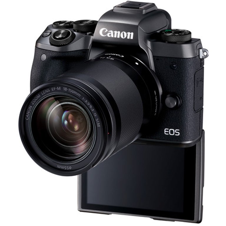 Canon EOS M5 Mirrorless Digital Camera with 18-150mm Lens + 32GB