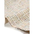 thumbnail image 5 of INSPIRE CHIC Vintage Tweed Shrug for Women's Plaid Open Front Cropped Bolero Cardigan L Beige, 5 of 6
