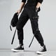 thumbnail image 1 of Joggers Cargo Pantalones para hombres Casual Hip Hop Hit Color Pocket Pantalones masculinos Pantalones de chándal Streetwear Cintas Techwear Pantalones Tan Jianjun unisex, 1 of 2