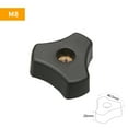 thumbnail image 1 of M8 T-Slot Slider T-Track Jig Screw Fixture Rail Accessories Woodworking Tool, 1 of 8