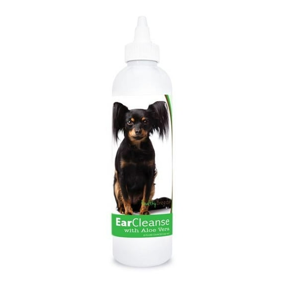 Healthy Breeds 840235197553 8 oz Russian Toy Terrier Ear Cleanse with Aloe Vera Cucumber Melon