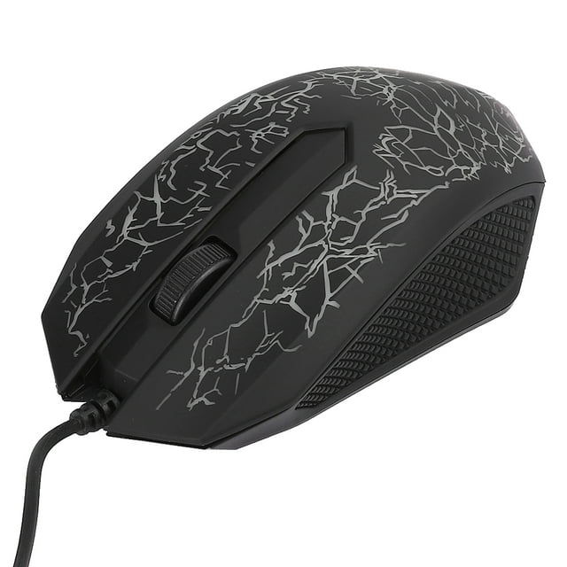 Gaming Mouse Optical Mouse 3 Buttons Without Coding Or Plugging For For General People Black A30
