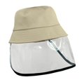 thumbnail image 2 of Sombrero para para niños, sombrero anti-escupidas Cubierta a prueba de polvo Niños Niños Niñas Sombrero de Beige, 2 of 6
